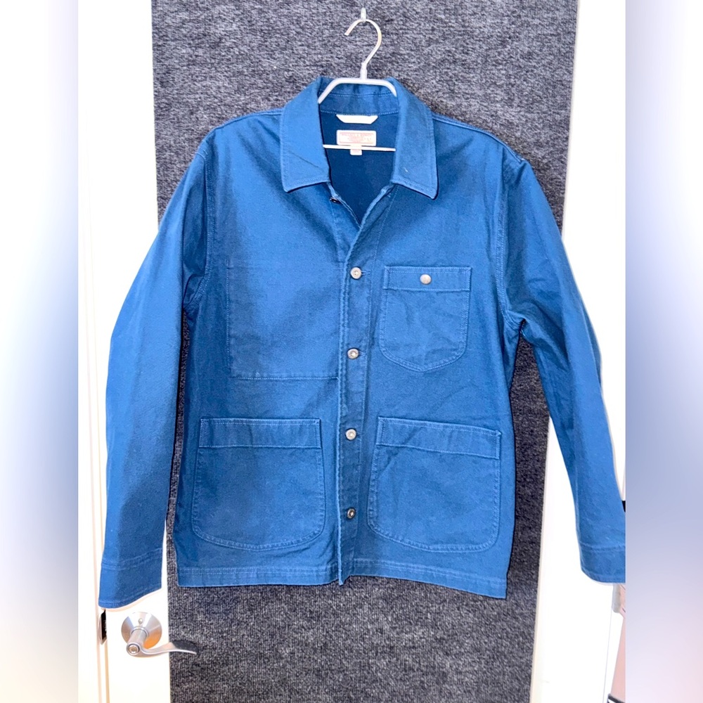 Wallace & Barnes duck canvas utility chore jacket